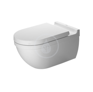 DURAVIT Starck 3 Závěsné WC, s HygieneGlaze, alpská bílá 2226092000