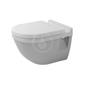 DURAVIT Starck 3 Závěsné WC se sedátkem SoftClose, bílá 42000900A1