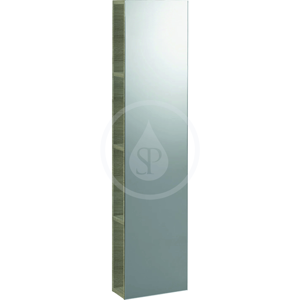 GEBERIT iCon Zrcadlová skřňka 280x1200x140 mm, platinová lesklá 840030000