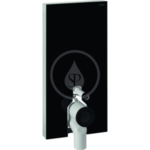 GEBERIT Monolith Plus Sanitární modul pro stojící WC, 101 cm, boční přívod vody, černá 131.203.SJ.5