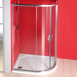 GELCO SIGMA čtvrtkruhová sprchová zástěna 1200x900 mm, R550, 2 dveře, L/R, čiré sklo SG1290