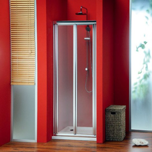 GELCO SIGMA sprchové dveře skládací 900 mm, sklo Brick SG3849