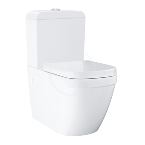 GROHE Euro Ceramic WC kombi set s nádržkou a sedátkem softclose, rimless, alpská bílá 39462000