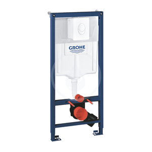 GROHE Rapid SL Předstěnový instalační set pro závěsné WC, nádržka GD2, tlačítko Skate Air, alpská bílá 38722001