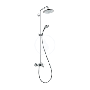 HANSGROHE Croma 220 Sprchový set Showerpipe 220 s baterií, 1 proud, chrom 27222000