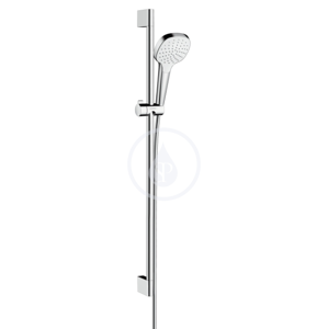 HANSGROHE Croma Select E Set sprchové hlavice, tyče a hadice, EcoSmart, bílá/chrom 26595400
