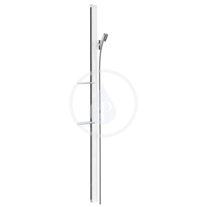 HANSGROHE Unica'E Sprchová tyč 1500 mm, se sprchovou hadicí, bílá/chrom 27645400
