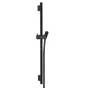 HANSGROHE Unica'S Sprchová tyč 650 mm se sprchovou hadicí, matná černá 28632670