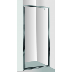 HOPA Sprchové dveře do niky SMART ALARO BARVA rámu Chrom/Leštěný hliník (ALU), Rozměr A 80 cm, Směr zavírání Univerzální Levé / Pravé, Výplň Čiré bezpečnostní sklo 6 mm OLBALA80CCBV