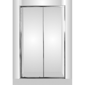 HOPA Sprchové dveře do niky SMART SELVA BARVA rámu Chrom/Leštěný hliník (ALU), Rozměr A 100 cm, Směr zavírání Univerzální Levé / Pravé, Výplň Čiré bezpečnostní sklo 4 / 6 mm OLBSEL10CCBV