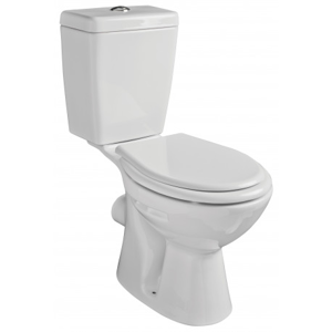 HOPA WC kombi CARMINA zadní odpad WC sedátko Sedátko polypropylen OLKGCA04KLZ02M+OLKGYM00PLS05