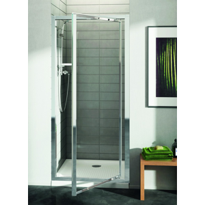 IDEAL STANDARD Connect Sprchové dveře pivotové 100 cm čiré sklo, silver bright (lesklá stříbrná) T9837EO