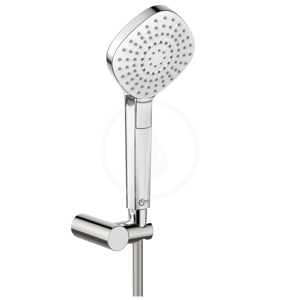 IDEAL STANDARD IdealRain Evo Set sprchové hlavice Diamond 115, hadice s ruční sprchou, 3 proudy, chrom B2405AA