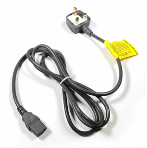 Jet Dryer Napájecí kabel UK vidlice BS1363 (Type G) / konektor IEC C13 šedý 8596220007261