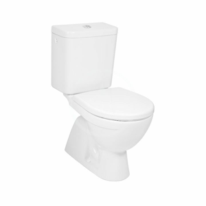 JIKA Lyra plus WC kombi, Dual Flush, boční napouštění, bílá H8263870002411