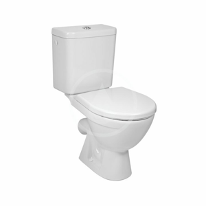 JIKA Lyra plus WC kombi, Dual Flush, spodní napouštění, bílá H8263840002421