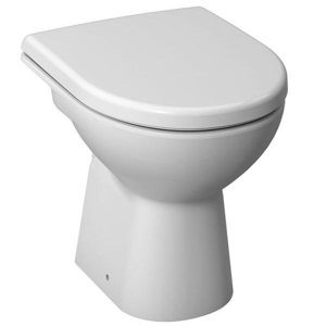 JIKA WC mísa Lyra Plus s vodorovným odpadem, samostatně stojící klozet 8.2138.6.000.000.1 H8213860000001