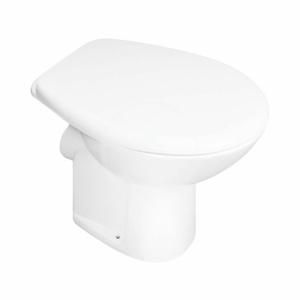 JIKA Zeta Plus Stojící WC, vodorovný odpad, Dual Flush, bílá H8227460000001