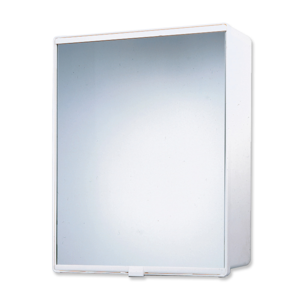 JOKEY Junior 1-dveřová bílá zrcadlová skříňka plastová 188411000-0110 188411000-0110