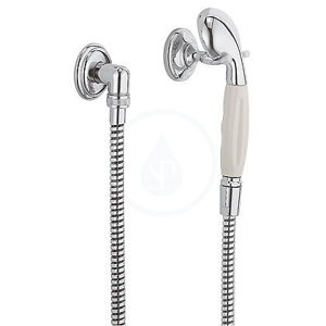 KLUDI Adlon Set sprchové hlavice, 1 proud, držáku a hadice, chrom 2710505