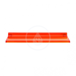 Laufen Kartell Polička na stěnu standardní provedení, barva oranžová mandarinka H3853300820001