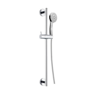 MEREO Sprchová souprava, pětipolohová sprcha, dvouzámková nerez hadice, stavitelný držák, plast/chrom CB900R
