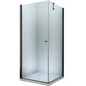 MEXEN/S PRETORIA sprchový kout 70x70 cm, transparent, černá 852-070-070-70-00