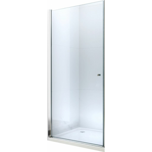 MEXEN Pretoria sprchové dveře křídlové 90 cm, transparent, chrom se stěnovým profilem 852-090-000-01-00