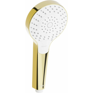 MEXEN R-05 ruční sprcha 3-funkční zlato / white 79505-50