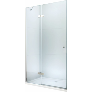 MEXEN Roma Sprchové dveře Swing 110 cm, transparent, chrom se stěnovým profilem 854-110-000-01-00