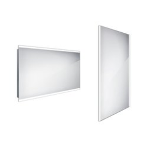 NIMCO Led zrcadlo zrcadlo LED 1200x700 rám hliníkový ZP 12006 ZP 12006