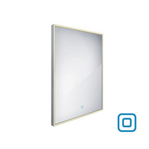 NIMCO Led zrcadlo zrcadlo LED 600x800 rám hliníkový ZP 13002V ZP 13002V