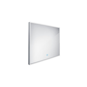 NIMCO zrcadlo LED hranaté 80x70cm 38W senzor, možnost nastavení barevné teploty svícení ZP 13003V ZP 13003V