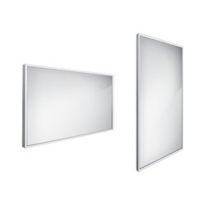 NIMCO Led zrcadlo zrcadlo LED 1200x700 rám hliníkový ZP 13006 ZP 13006