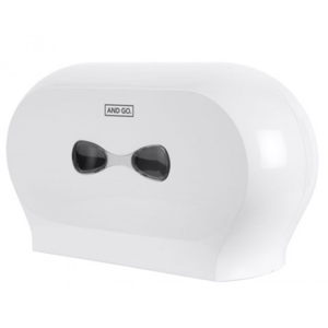 Ostatní AND GO Zásobník na toaletní papír TWIN Midi D3 průměr 18,5 cm bílá 40014000 40014000