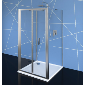POLYSAN EASY LINE třístěnný sprchový kout 1000x900mm, skládací dveře, L/P varianta, čiré sklo EL1910EL3315EL3315