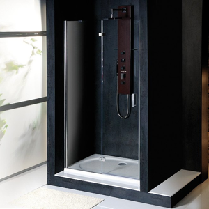 POLYSAN VITRA LINE sprchové dveře 1000mm, levé, čiré sklo BN2915L