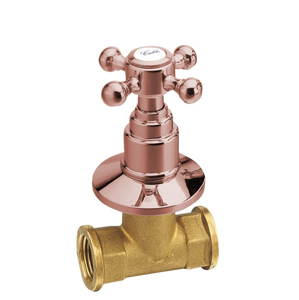 Reitano Rubinetteria ANTEA podomítkový ventil, studená, růžové zlato 3057C