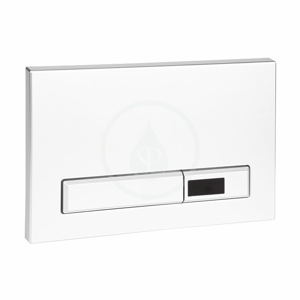 SANELA Příslušenství Elektronické ovládací tlačítko splachování WC, do rámu SLR 21, bílá SLW 02A