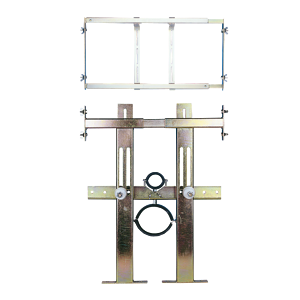 Sanela SLR 03N Rám určený do sádrokartonových konstrukcí pro závěsná WC se splachovačem SL 08031