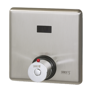 Sanela SLS 02T Automatické ovládání sprchy s elektronikou ALS s termostatickým ventilem pro teplou a studenou vodu, 24V DC SL 02023