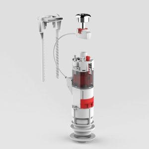 Sanit Vypouštěcí ventil WC keramické nádržky SANIT ECOFLUSH univerzální s bovdenovým ovládáním SA93606810000