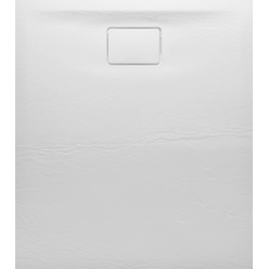 SAPHO ACORA vanička z litého mramoru, obdélník 120x90x3,5cm, bílá, dekor kámen AC005