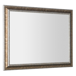SAPHO AMBIENTE zrcadlo v dřevěném rámu 720x920mm, bronzová patina NL700