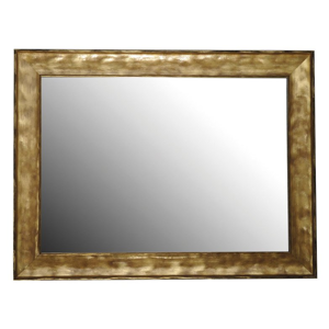 SAPHO BERGARA zrcadlo v rámu 860x640mm, zlatá NL526
