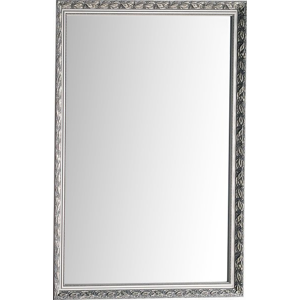 SAPHO MELISSA (DAHLIA) zrcadlo v dřevěném rámu 672x872mm, stříbrná NL495