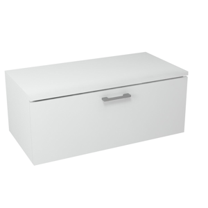 SAPHO MAKALA skříňka s vrchní deskou 89,5x35x45,2 cm, bílá ML095