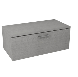 SAPHO MAKALA skříňka s vrchní deskou 89,5x35x45,2 cm, dub stříbrný ML096
