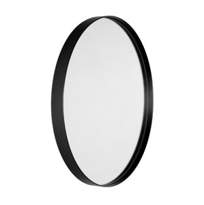 SAPHO ORBITER zrcadlo kulaté s páskem, ø 60cm, černá mat ORB060