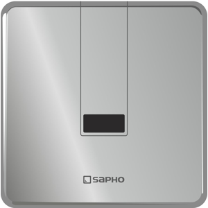 SAPHO Podomítkový automatický splachovač pro urinál 24V DC, nerez lesk PS002